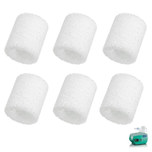 Nebulizer Filter Compatible with PARI Vios Nebulizer Compressors Ultra II Trek Trek S Nebulizer Compressor Air Filter (6 Pieces)