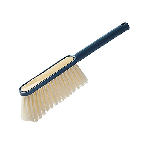 Brooms,Dust Pan Brush for Cleaning, Precipitator Bed Brush Soft Cleaning Brush Hand Broom Reusable Cleaning Tools Counter Duster Dusting Brush for Home Cleaning Long Handle dust Catcher(Blue)