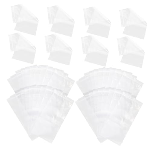 Angoily Waterproof Phone Bags Self-Sealing Pouch 100pcs for Mobile Dustproof Touchscreen Outdoor Camping Picnic Transparent