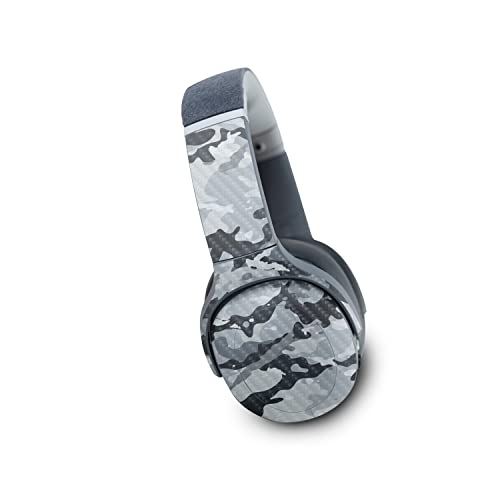 Image of MightySkins Carbon Fiber Skin Compatible with Skullcandy Crusher Evo Wireless - Gray Camouflage | Protective, Durable Textured Carbon Fiber Finish | Easy to Apply
