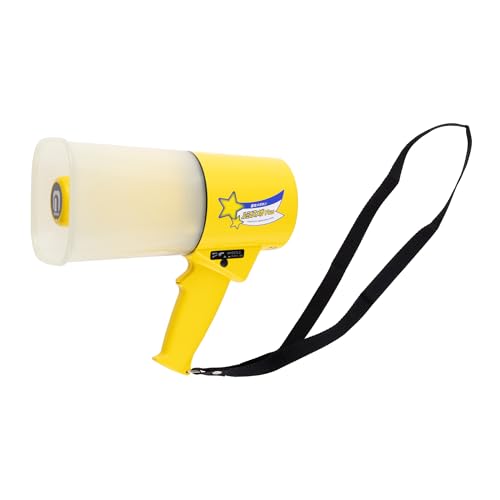 【美品】レイニーメガホン タフ Plus イエロー 拡声器 TS-714 噴流型防水構造メガホン(15W）ノボル電機 | メガホン