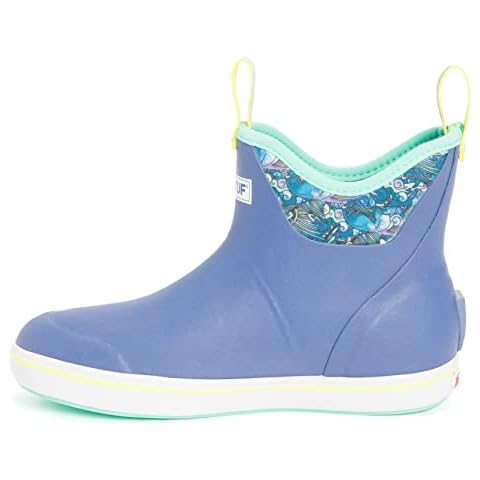 Xtratuf Women's 6 Inch Ankle Deck Boot, Purple/Totally Tarpon, 8 UK Cover
