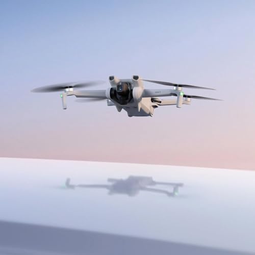 Image of DJI Mini 3 Drone with DJI RC Remote Foldable Lightweight 4K Camera Quadcopter Bundle (CP.MA.00000587.01) + 64GB Card + BackPack + Landing Pad + Card Reader + More