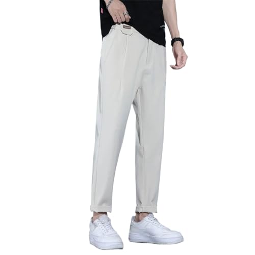 Business Suit Pants Men Solid Casual Office Formal Trousers Male - Main Image