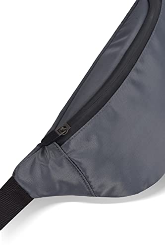 Image of Unisex Waist Pack Travel Handy Hiking Zip Pouch Elegant Style Document Money Phone Belt Sport Bag Bum Bag for Men and Women Nylon Adjustable Strap (Lava Gray)