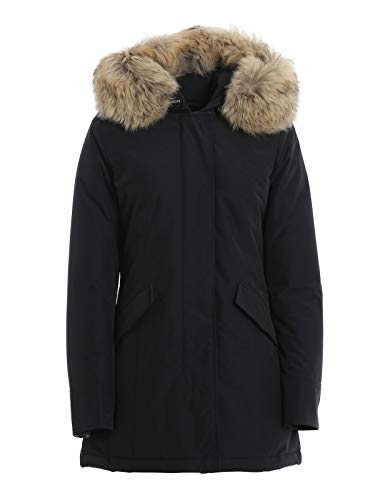 WOOLRICH Luxury Fashion Donna WWOU0299FRUT0001DKN Blu Cotone Giacca Outerwear | Autunno-Inverno 20