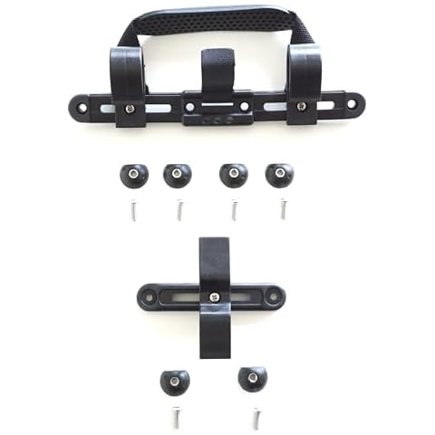 Vincita Bike Pannier Hardware Kit - Convert Any Bag Into Bicycle Pannier - One Set of Pannier Mounting Attachment Hardware (Rack Diameter Up to 28 mm)… Cover