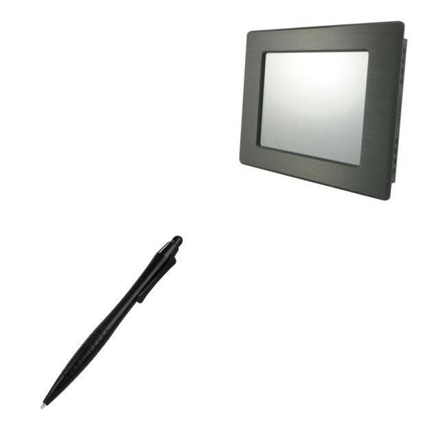 BoxWave Stylus Pen Compatible with SuperLogics SL-LCD-12A-RTOUCH-WV - DirectTip Resistive Stylus, DirectTip Resistive Stylus - Jet Black