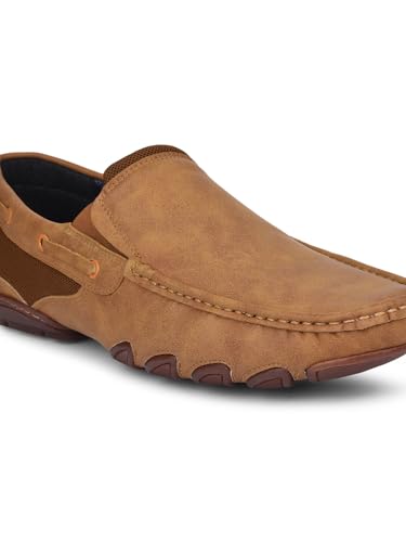 Image of Bata Men's Casual Slipon Shoes - Tan