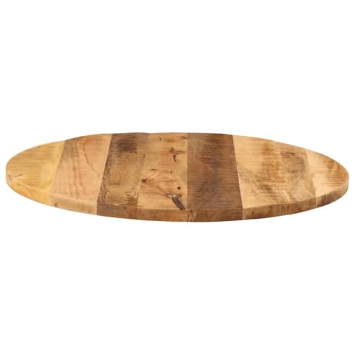 Tableros de mesa redondos de 90 cm con madera maciza de alta resistencia 6