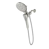 Moen Verso Rain Showerhead and Handshower Combination with Infiniti Dial and Magnetix Docking, 60' Hose, Spot Resist Brushed Nickel, 220C2EPSRN