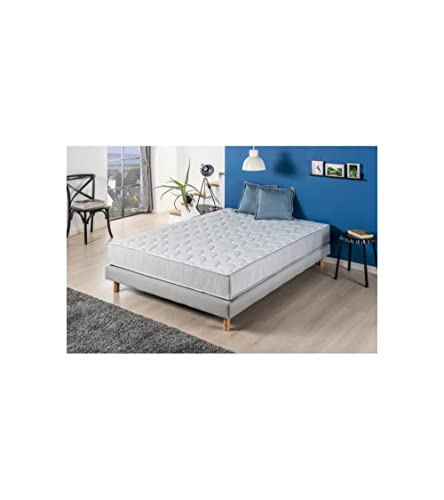 DEKO DREAM Ensemble SPRINGMAX Matelas + sommier 160x200 cm - Accueil Dynamique - Soutien Ferme