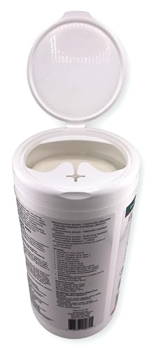 Image of FlexWipes 36075 Canister with 75 Disinfectant Wipes, 7 x 8 Inches Towelettes