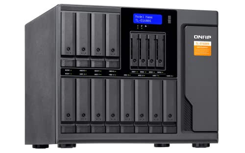 Image of QNAP TL-D1600S 16 Bay SATA 6Gbps JBOD Storage Enclosure.PCIe SATA Interface Card (QXP-1600eS) Included