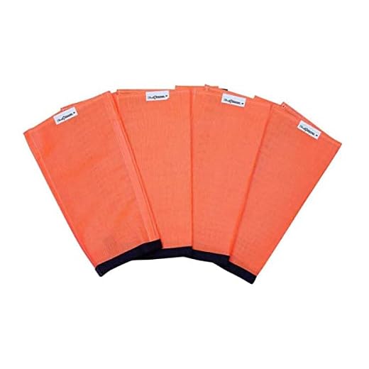 SHOOFLY Horse Leggins, Prevent Paintful Fly Bites, Reduces Stress & Stomping, Chemical-Free Plastic Mesh Material (Orange/Medium)