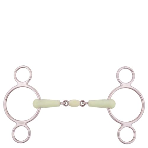 Mors double cassé BR 18 mm Apple Mouth pour la décontraction
