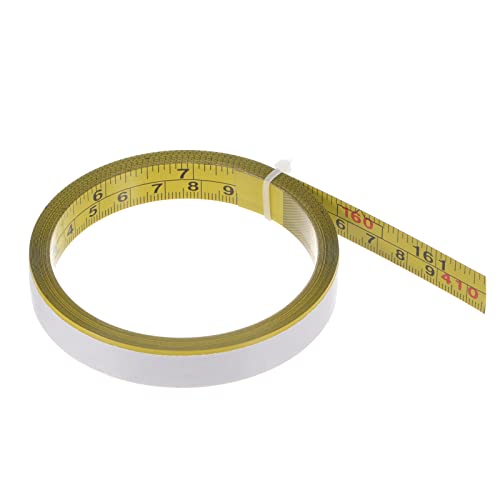 Cinta Métrica Adhesiva 160 inch/4M Doble Escala miniatura 1