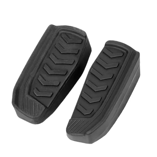 Protection arrière en caoutchouc pour repose-pieds moto lors de vos trajets