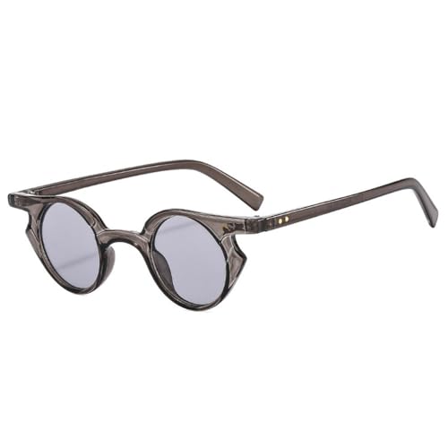 Lunettes de soleil œil de chat rétro avec rivets punk pour femme et homme protection UV400