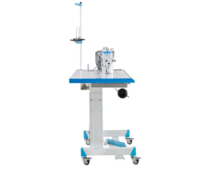 Image of A4C Automatic Thread Trimming Bartacking Sewing Machine | High-Speed Industrial Bartack Machine with Direct Drive Motor for Jeans, Garments & Workwear
