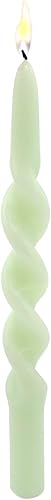 Miniatura 7 de 4 velas cónicas en espiral, cónicas trenzadas para mesa de comedor, velas largas en espiral de cera sin goteo para decoración de Navidad, cena,