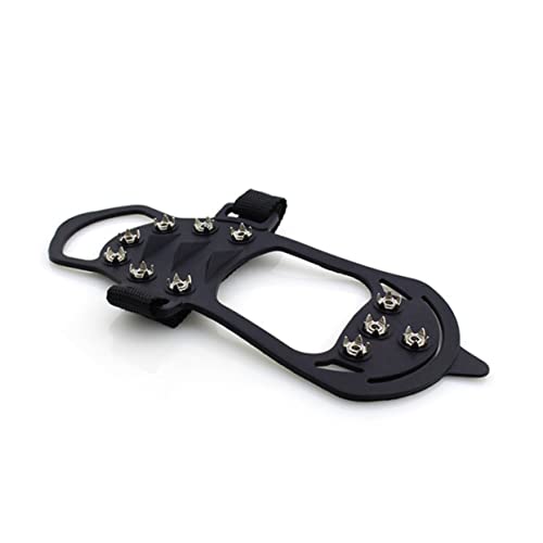 WHAMVOX Lightweight Tough Anti-Slip Shoe Spikes Ice Grips Cleats for Hiking Climbing and