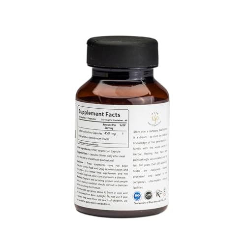Image of bixa BOTANICAL Safed Musli Capsules for Men | Safed Musli Extract | Ayurvedic Natural Herbal Supplement | 100% Pure, Gluten Free, Non-GMO, Steam Sterilized | 140+ Years of Herbal Heritage,60 Count