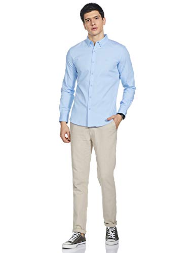 Image of United Colors of Benetton Men's Cotton Slim Fit Shirt