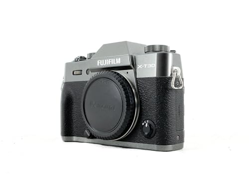 Image of Fujifilm X-T30 26 MP Mirrorless Camera Body Only (APS-C X-Trans CMOS 4 Sensor, EVF, Tilt Touchscreen, Fast & Accurate AF, Face /Eye Detection AF, 4K Video, Film Simulations) - Charcoal Silver