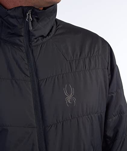 Spyder Men's Peak Zip Insulated Mid Layer Puff Ski Jacket3