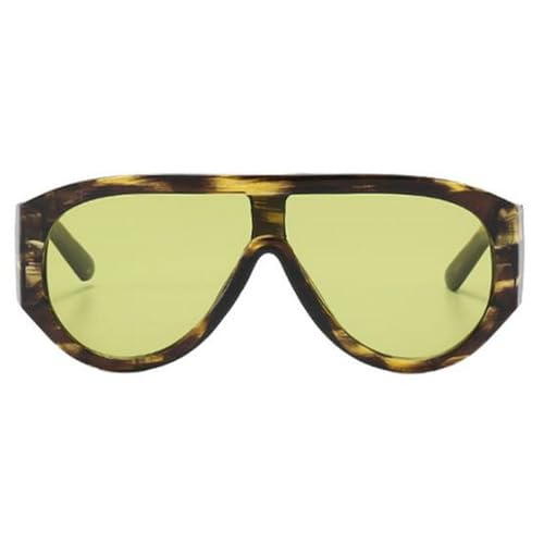 Vintage Oversized Pilot Sunglasses Women For Men Shades Big Frame Windproof Popular Punk Sun Glasses UV400