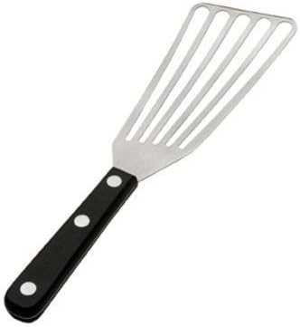 MIU FRANCE ANGLED 11" SLOTTED TURNER FISH SPATULA STAINLESS STEEL FLEXIBLE