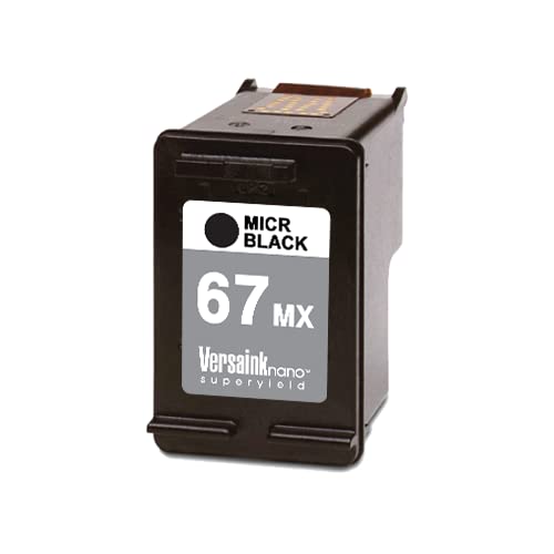Versacheck HP67S-8288 Versaink-Nano 67 Mx Black Micr Ink Cartridge thumb #1