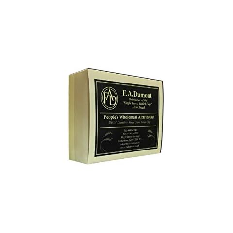 F.A. Dumont Altar Bread -1 3/8" Wholemeal - 250/Box Cover