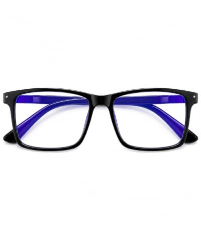 Image of myreen Blue Cut Reading Glasses for men and women +1 +1.25 +1.5 +1.75 +2 +2.25 +2.5 +2.75 +3 Full-Rim TR90 Frame With Clear CR39 Power Lens