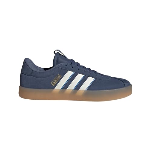 Image of adidas Mens Vl Court 3.0 Lace Up Sneakers Shoes Casual - Grey