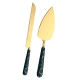 Warmhm 1 Satz Backwerkzeugmesser - -Set Und Kuchenschaufel Hochzeit Kuchen Spachtel Backen Bäckereiausrüstung Backspatel Tortenheber-Tool Spachtel für Kuchen Keramik Grün