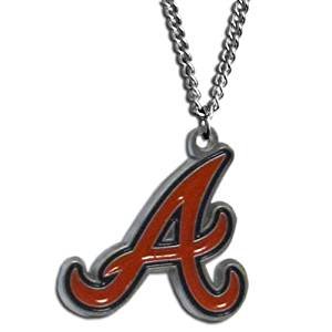 MLB womens MLB Logo Pendant Necklace