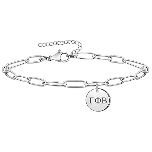 Gamma Phi Beta Bracelet Sorority Paper Clip Bracelet3