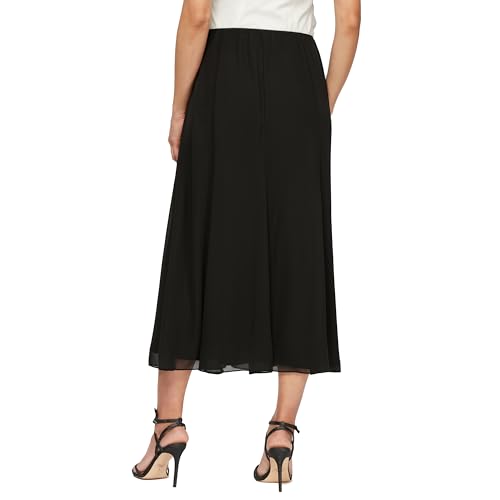 Alex Evenings Women's Midi Length Formal Skirt (Reg and Petite)2