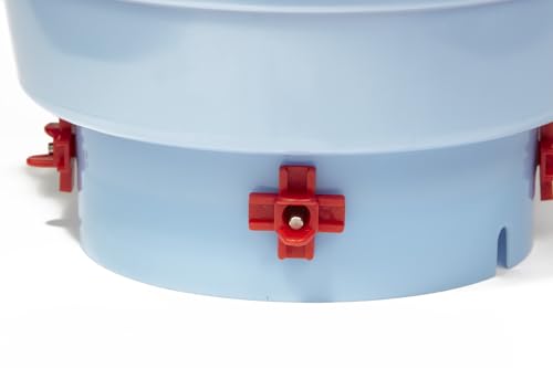 Little Giant® Side-Mounted Poultry Nipple (4-Pack) Gravity Fed Water Nipples for Automatic Bird & Chicken Watering (Item No. 188890)