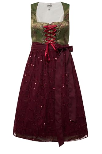 Dirndl Ulla Popken pour fêtes bière et soirées traditionnelles olive