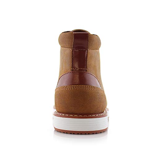 Image of Ferro Aldo Men's Chukka Sneaker Boot | Casual Cap Toe Ankle Boot Hybrid with Lightweight Sole |
