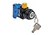 Idec HW1K-2BF20 16mm Key Switch 3 Position