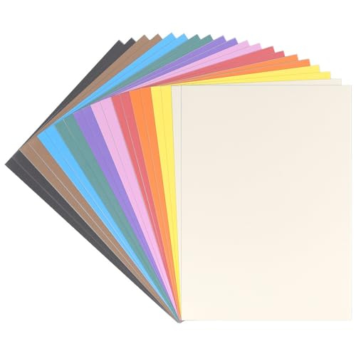 Ideen mit Herz Moosgummi-Platten | DIN A4 | 2mm | 10 Farben | 20 Bogen | Bastelschaumstoff Eva-Platten | ideal zum Basteln