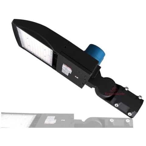 150 Watt LED NextGen III Parking Lot Lights - 21,000 Lumen - 3000K Warm White - Slip Fit Mount - with Photocell Cover