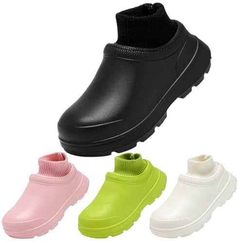 [�ؒ�] �R�b�N�V���[�Y �~�[�C ���y�� EVA�f�� ����ɂ��� �ϐ� �ϖ� �R�� �h�L ���� �ܐ�ی�v���[�g ���H�X �L�b�`�� �z�[�� �Ɩ��p ��ƌC �L�b�`�� ���H�X �H�i���H �z�[�� �H�� ��l (22.5cm-23cm,�u���b�N)