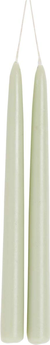 IHR Tapered Candle 24cm Solid Coloured - (Sage)