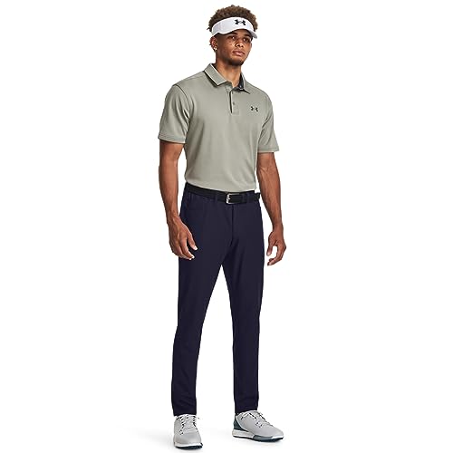 Image of Under Armour Men's Polyester Solid Tech Polo | T-Shirt | 1290140-001
