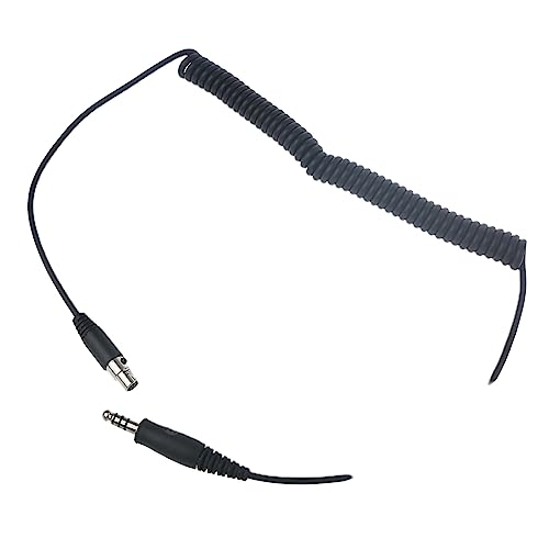 Adaptador de cable auxiliar Aviation U174 a conector XLR 5 pines miniatura 6